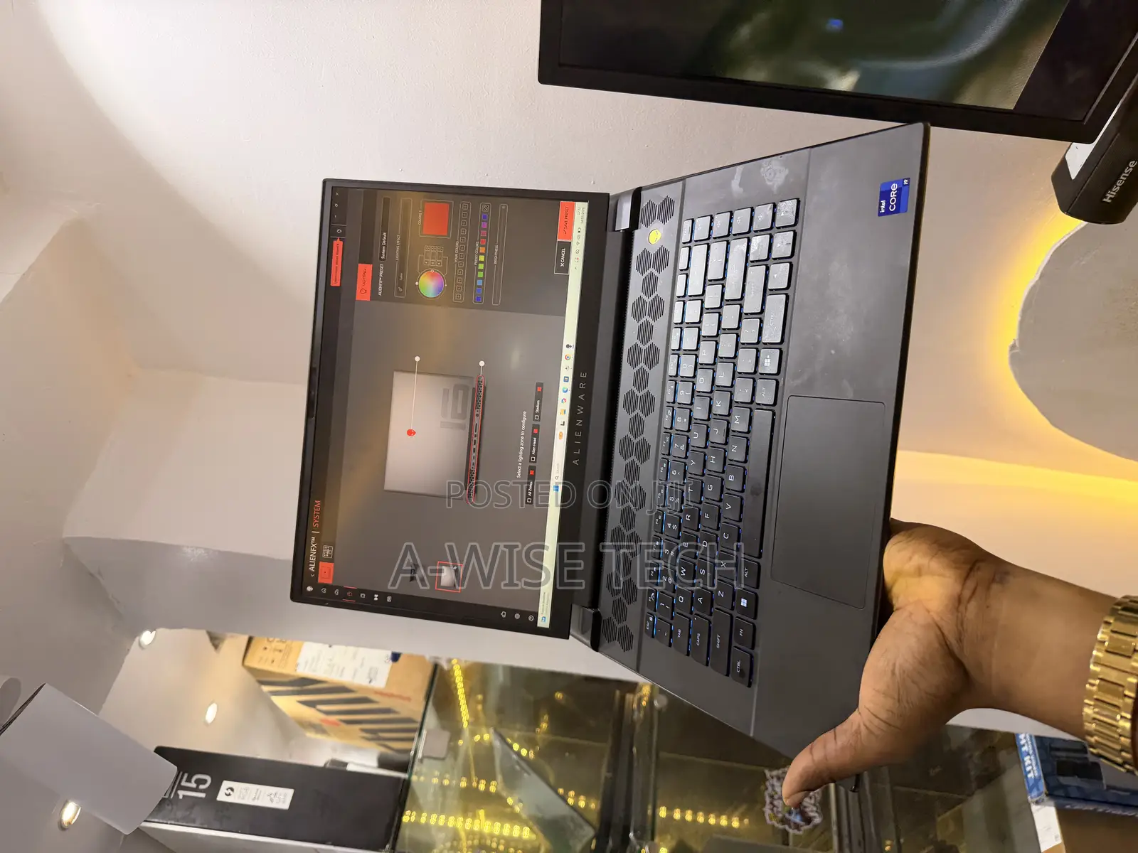 Laptop Alienware M16 R1 16GB Intel Core i9 SSD 1T