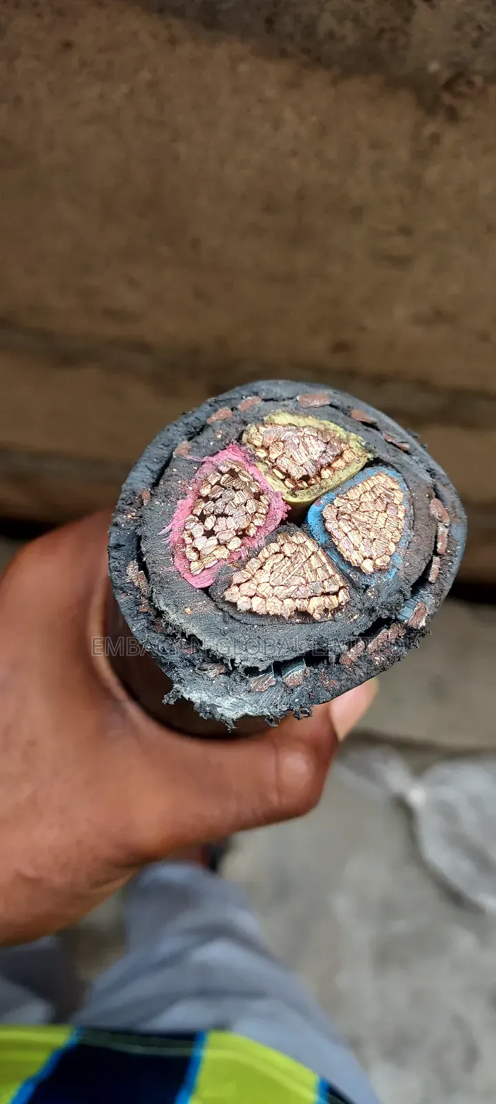 120mm 4core Armoured Cable Pure Copper