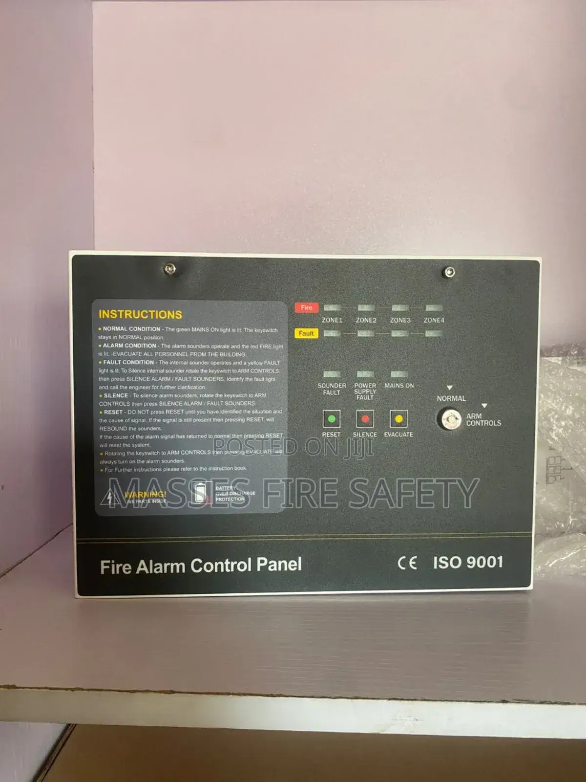 Fire Alarm Panel 2 Zone