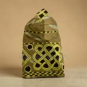 Classic Ijebu Embroidery Cap