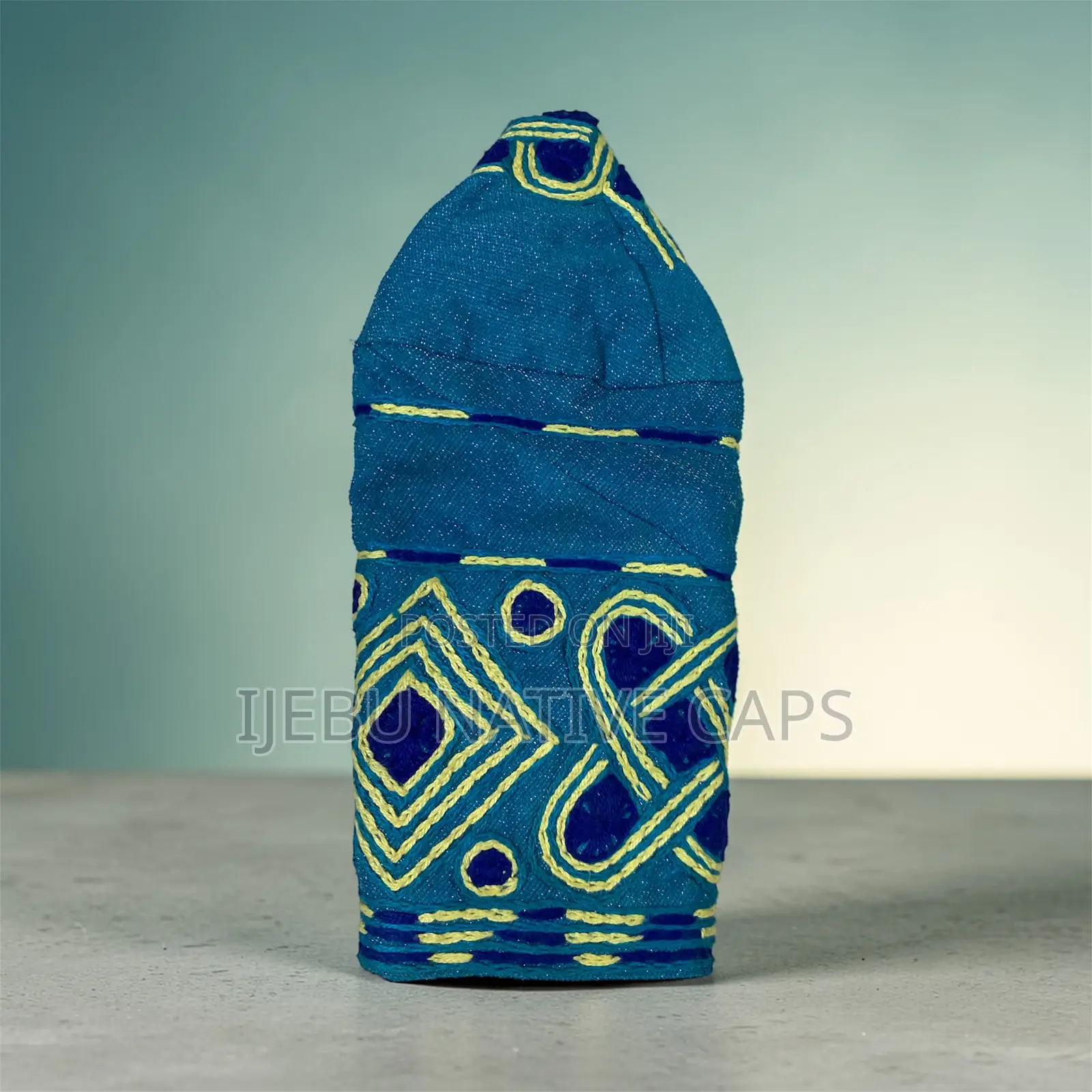 Classic Ijebu Embroidery Cap
