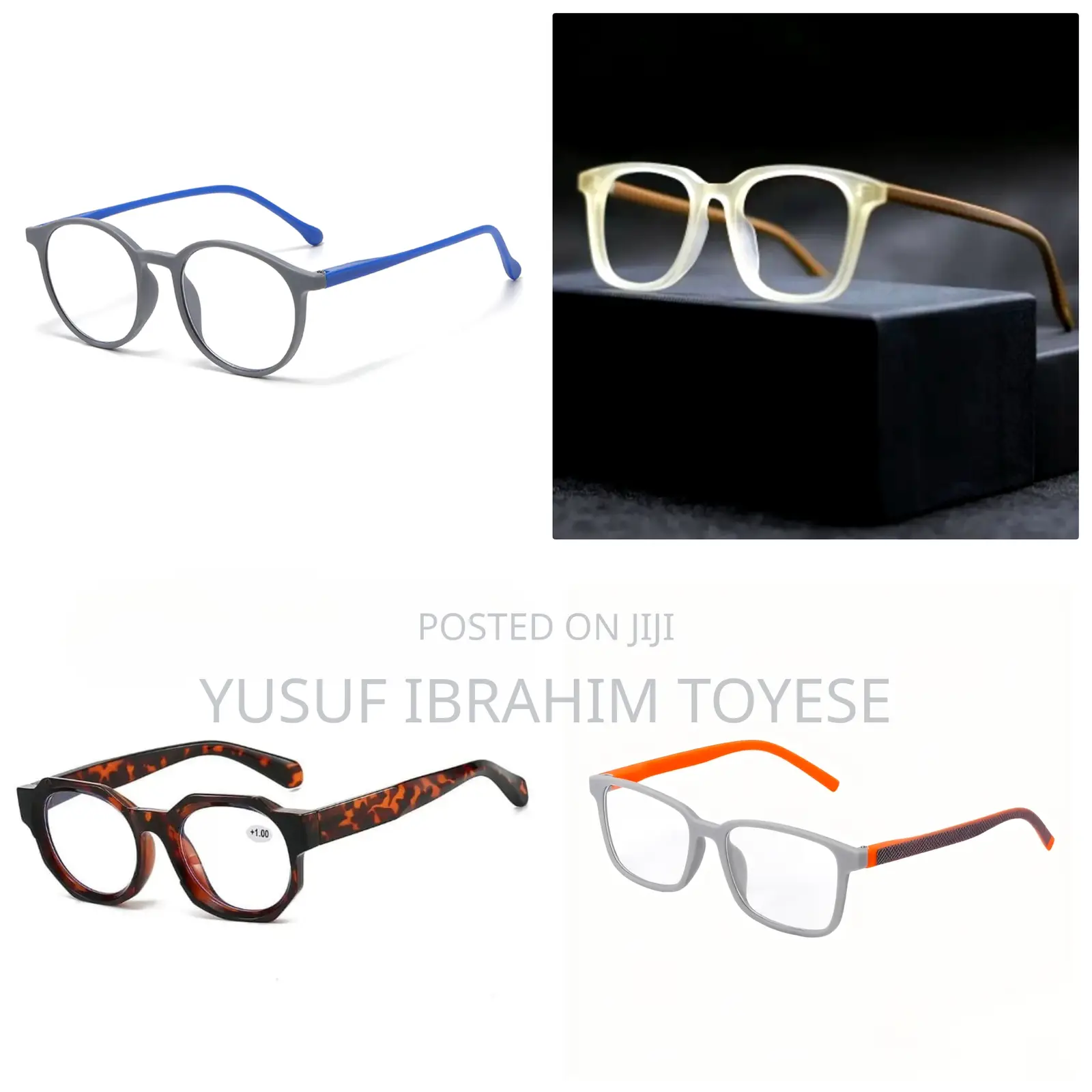 2023 Unusex Anti Blues Reading Glasses