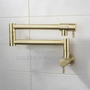 Brushed Gold Pot Filler