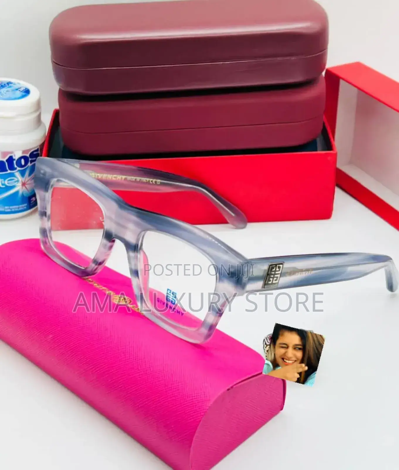 Givenchy Luxury Designer Transparent Clear Glasses