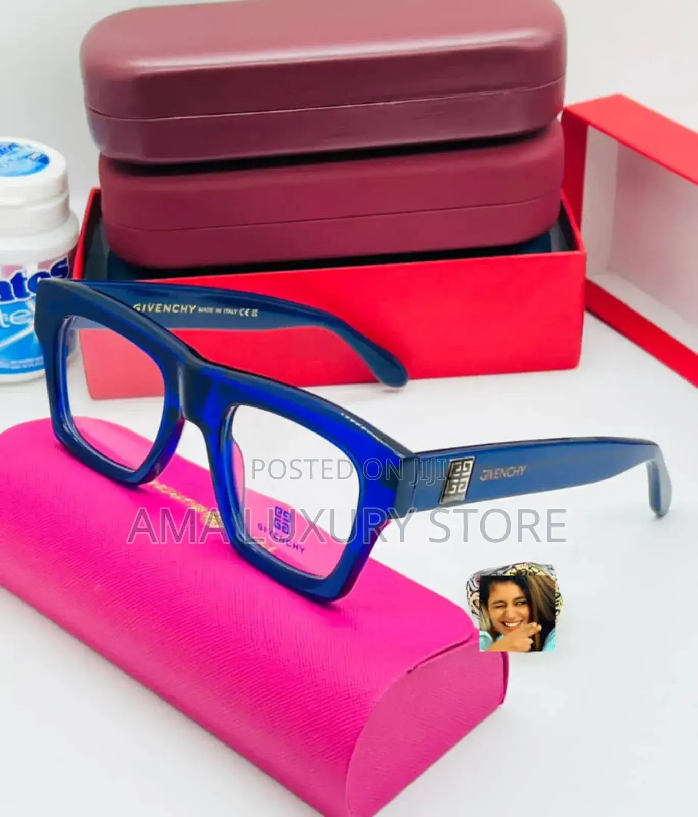 Givenchy Luxury Designer Transparent Clear Glasses