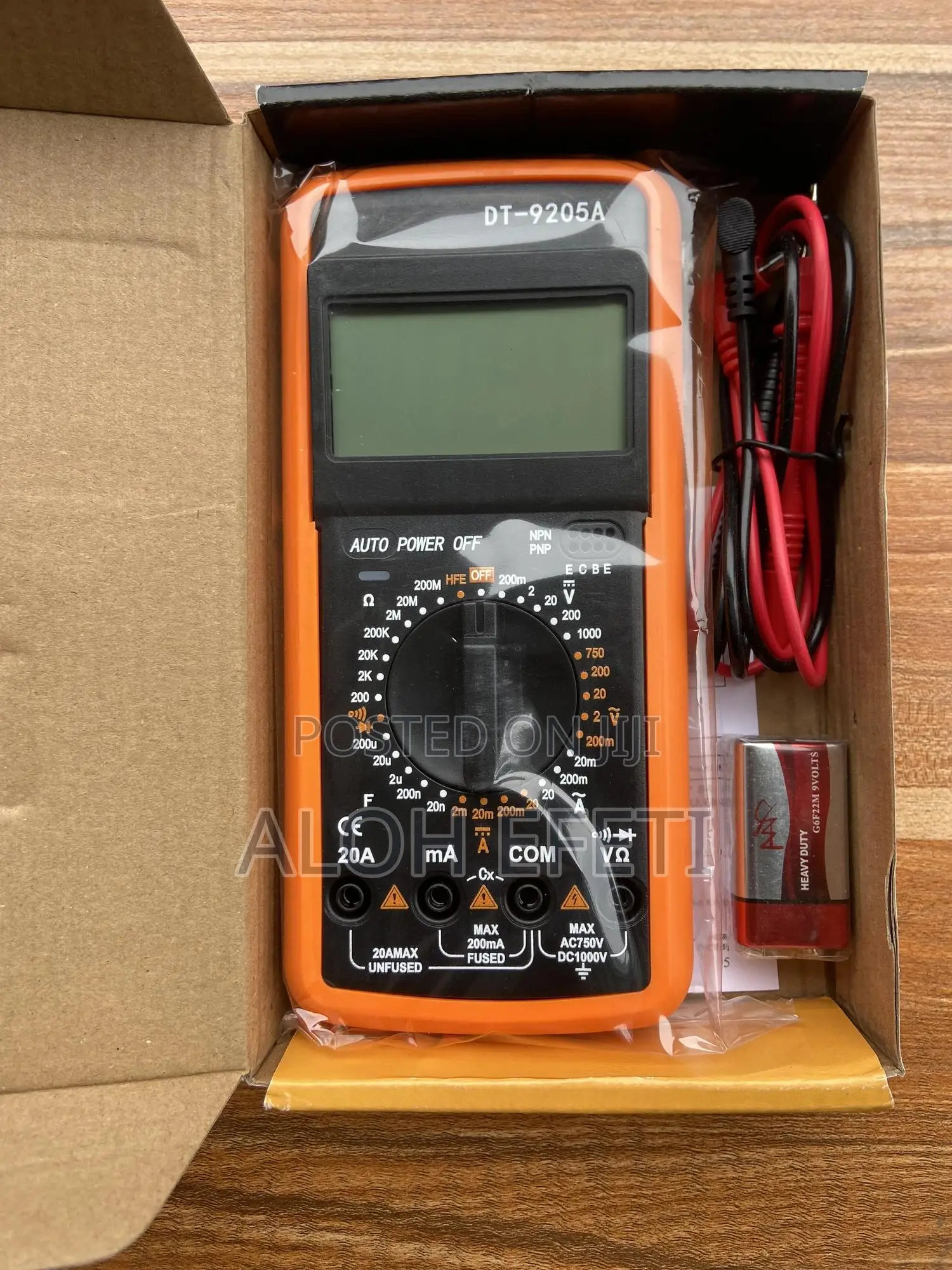 Dt-9205a Multimeter