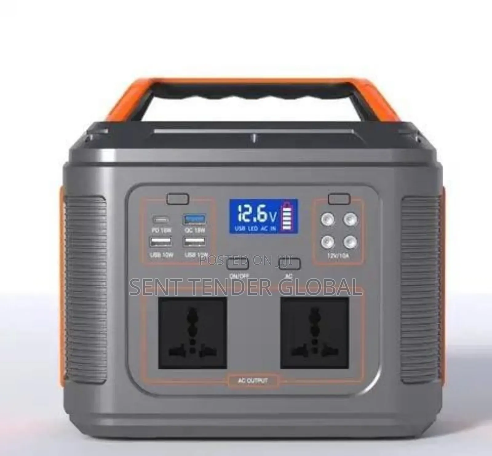 300w Solar Generator With 50 Watts Solar