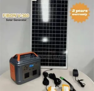300w Solar Generator With 50 Watts Solar