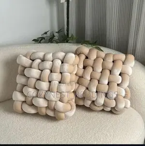 Velvet Square Knotted Throw Pillows (Available in Any Color)