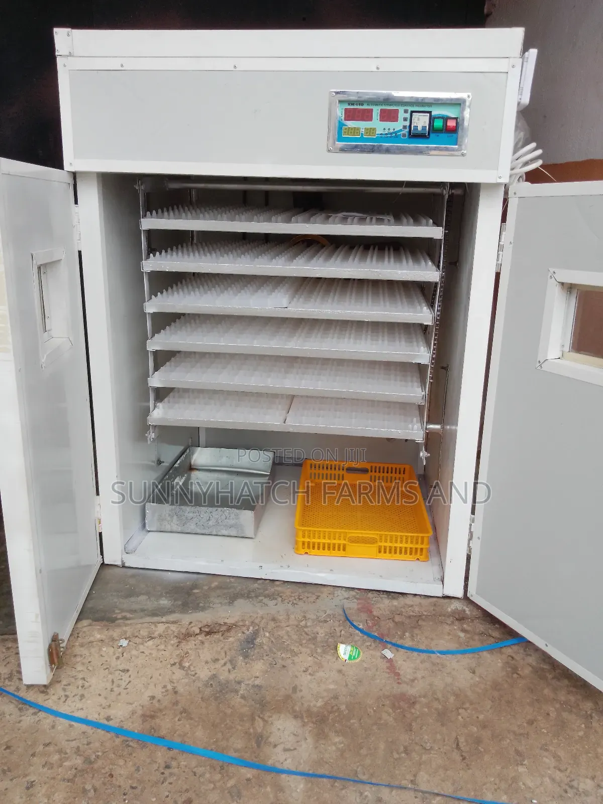 2112 Poultry Egg Incubator. Setter With Hatcher