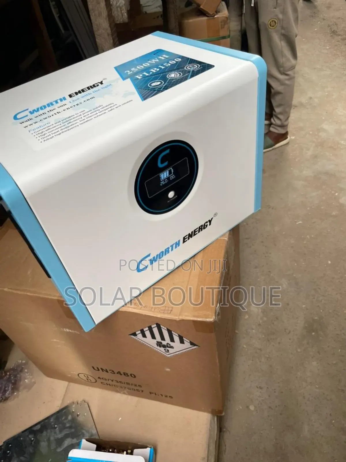 2.5kwh Cworth Solar Power Generator