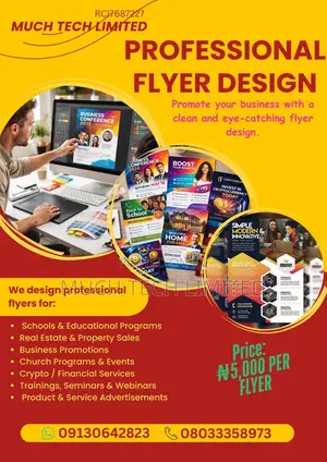 Professional and Eye Catching Flyers