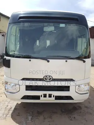 New Toyota Coaster 2025 White