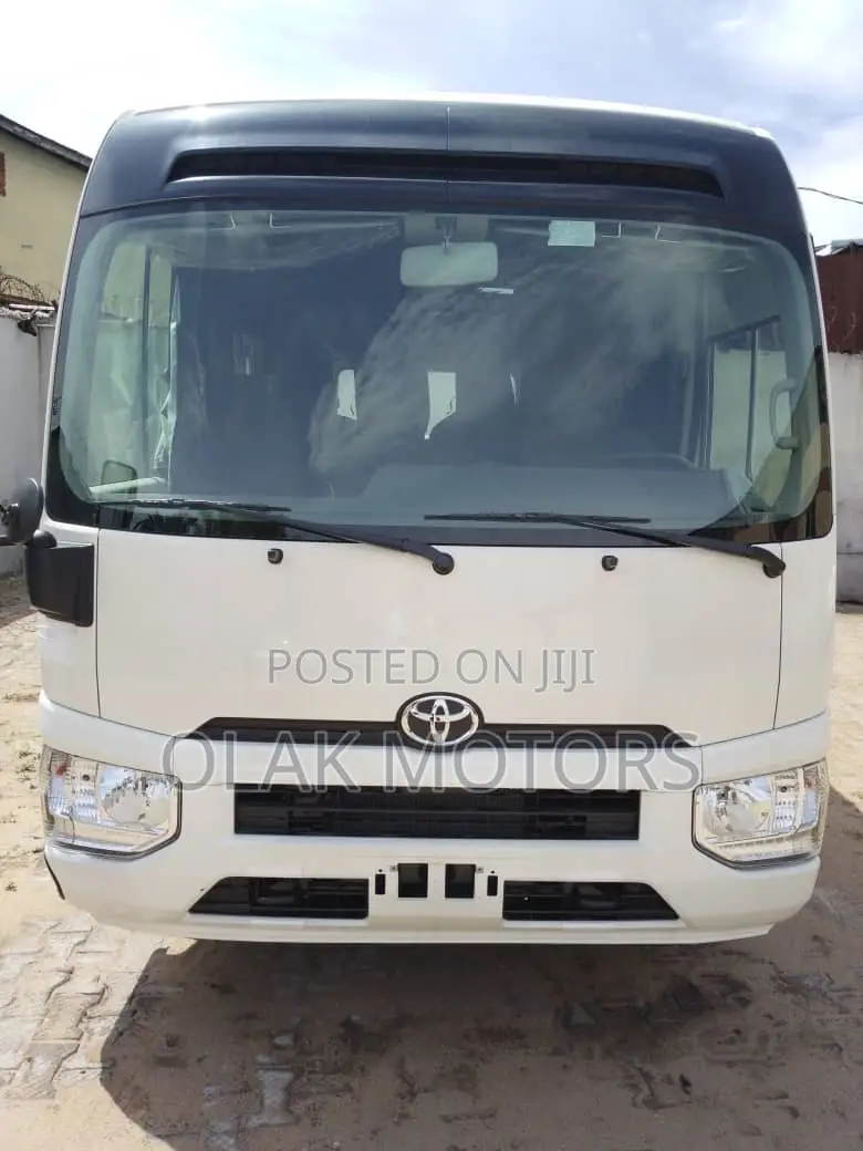 New Toyota Coaster 2025 White