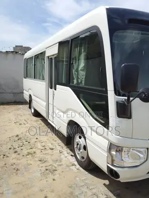 New Toyota Coaster 2025 White