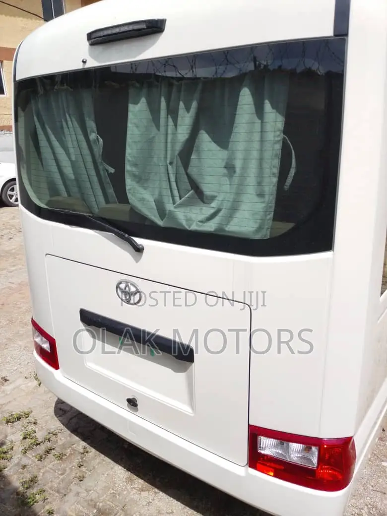 New Toyota Coaster 2025 White
