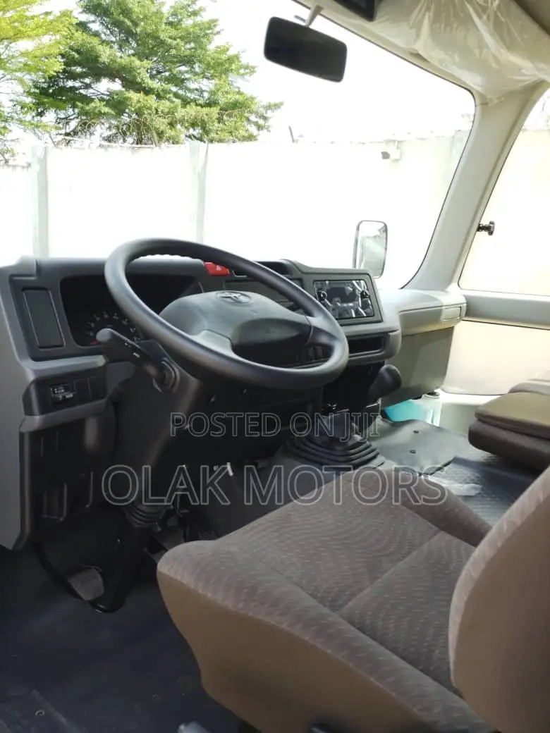 New Toyota Coaster 2025 White