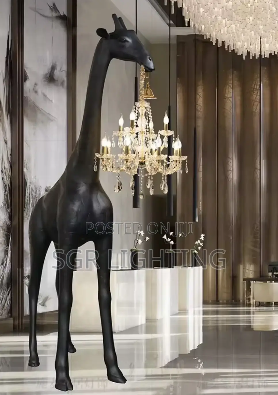 Giraffe Nordic Creative Postmodern Resin Floor Lamp