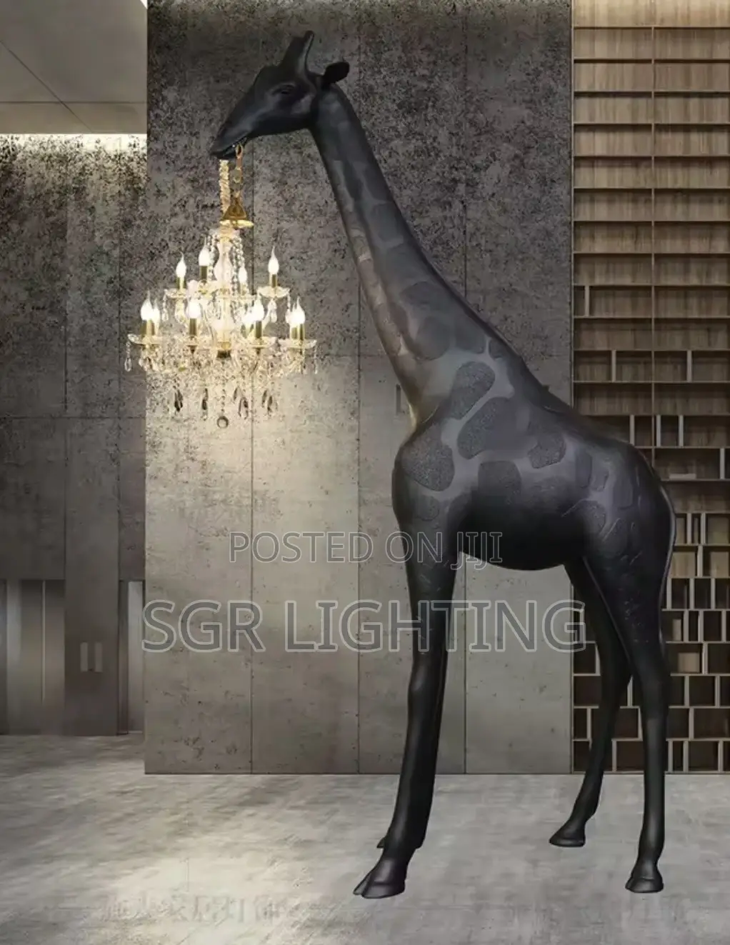 Giraffe Nordic Creative Postmodern Resin Floor Lamp
