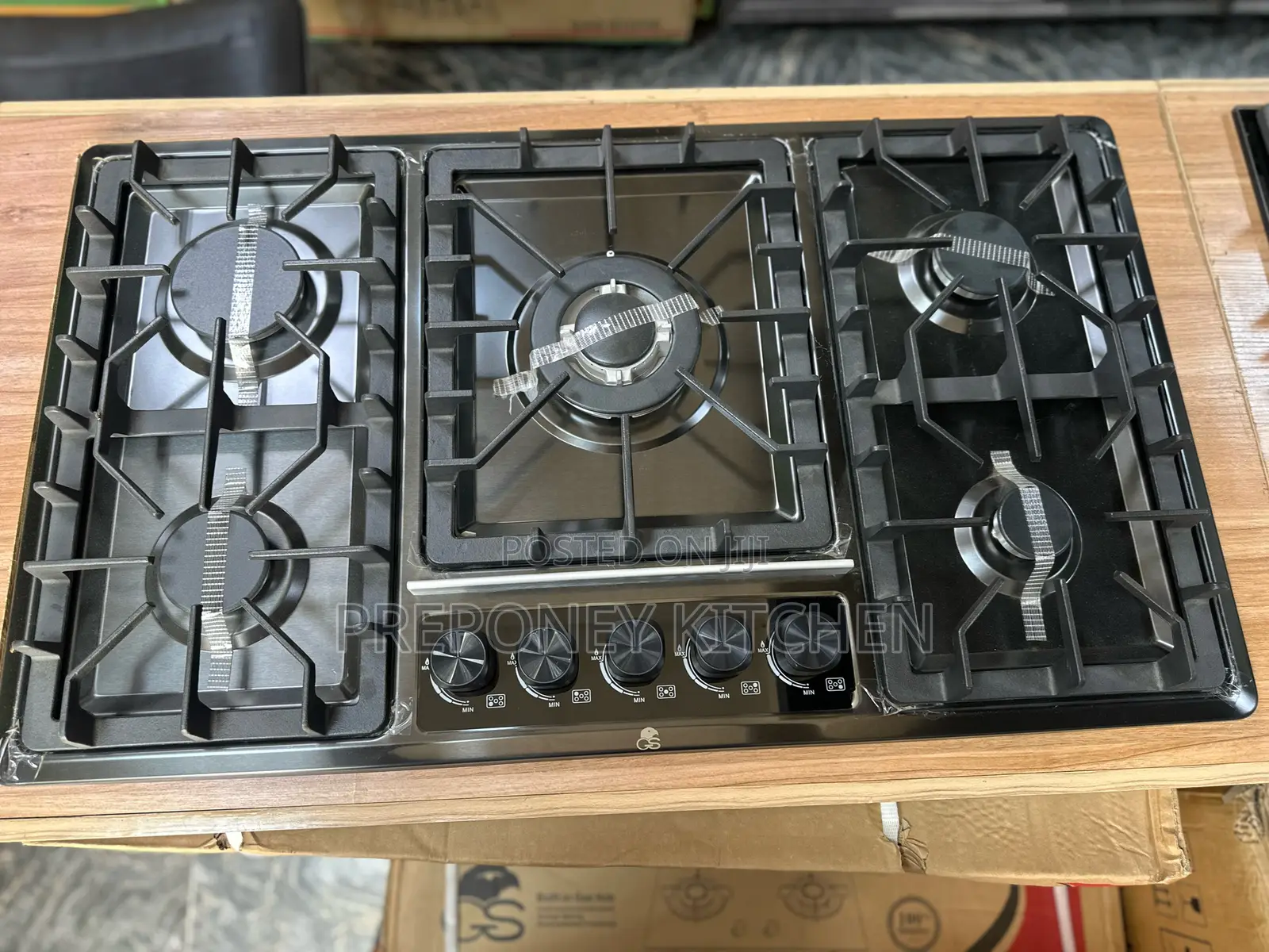 Gs 5 Burner Enamel Gas Hub
