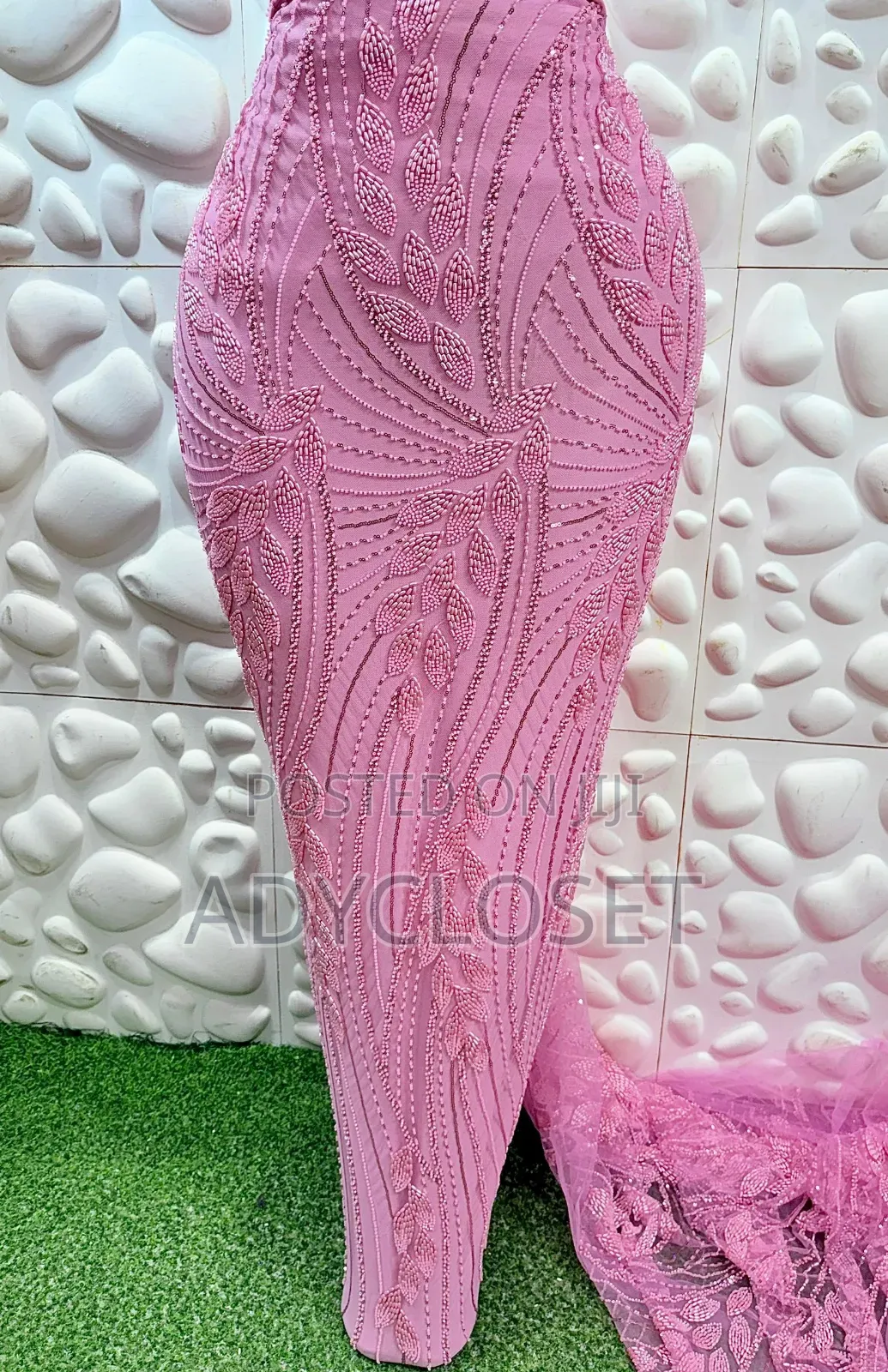 Full Hand Beaded Lace