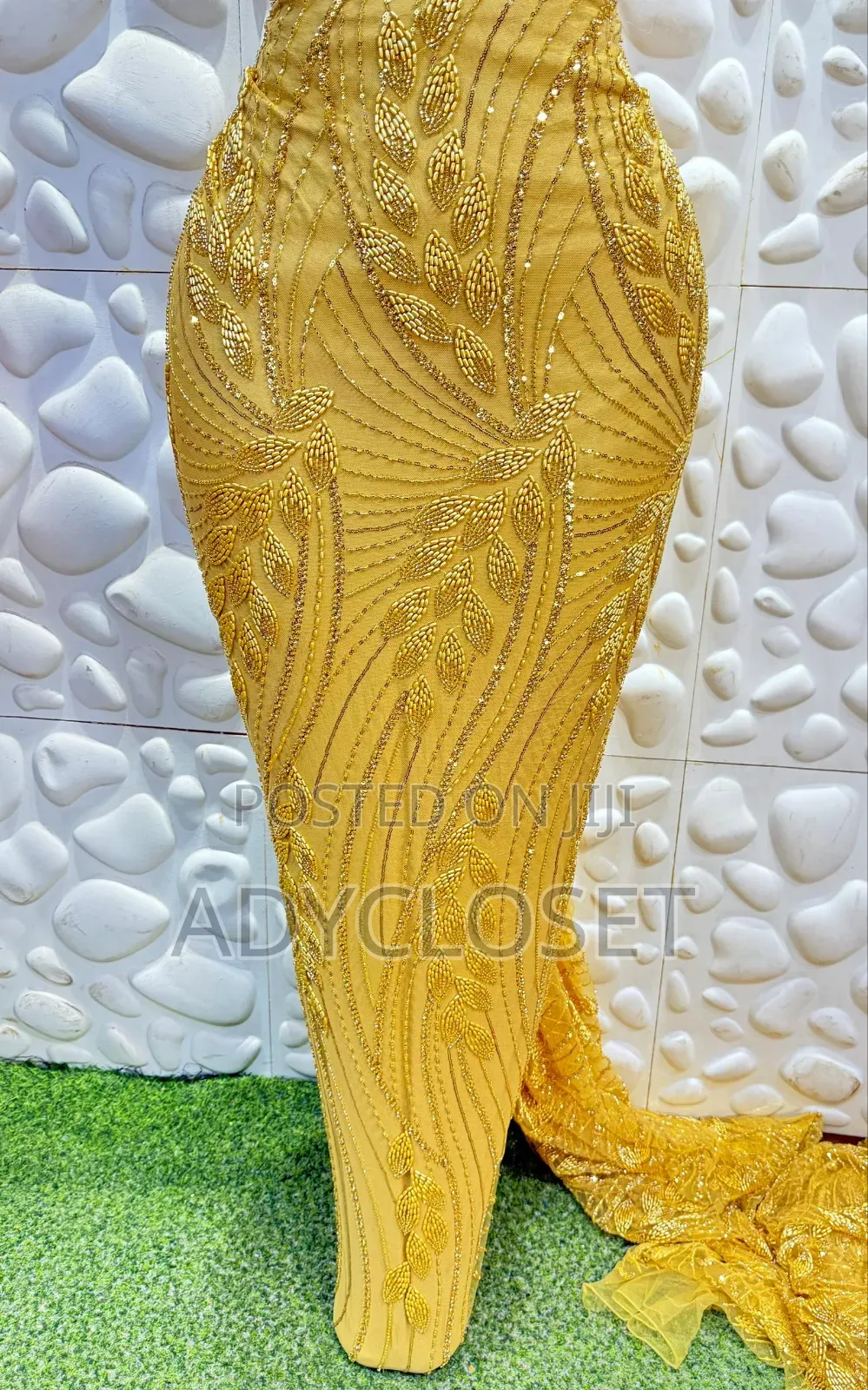 Full Hand Beaded Lace