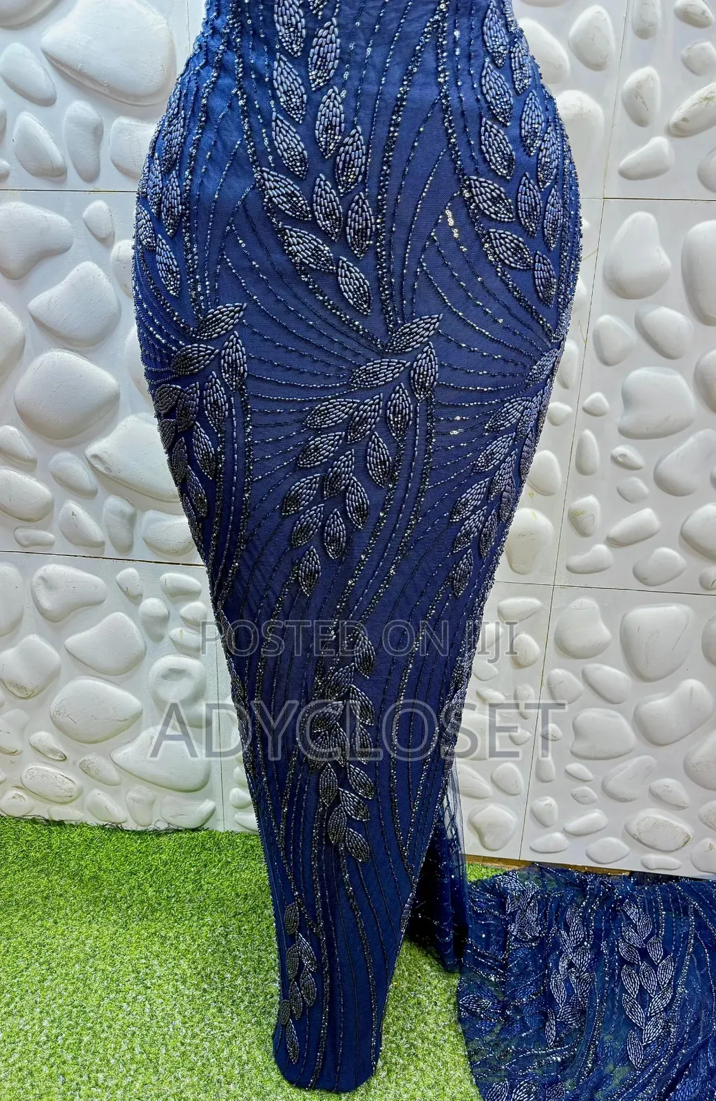 Full Hand Beaded Lace