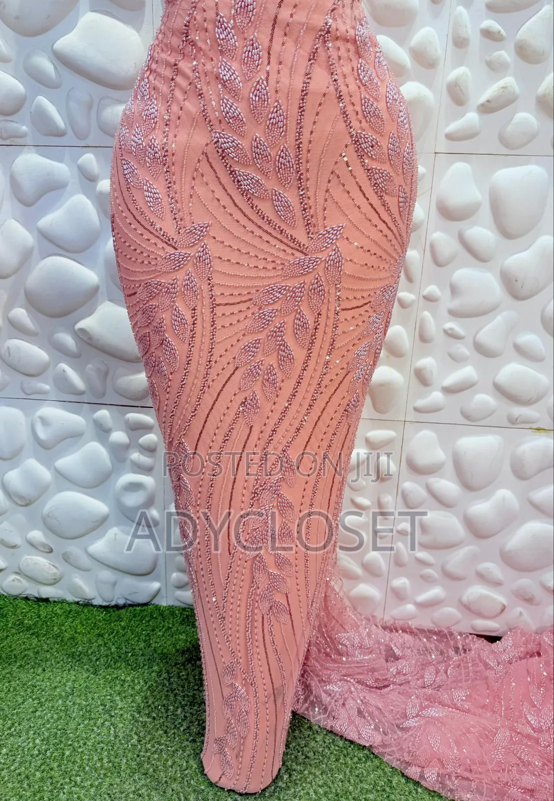 Full Hand Beaded Lace