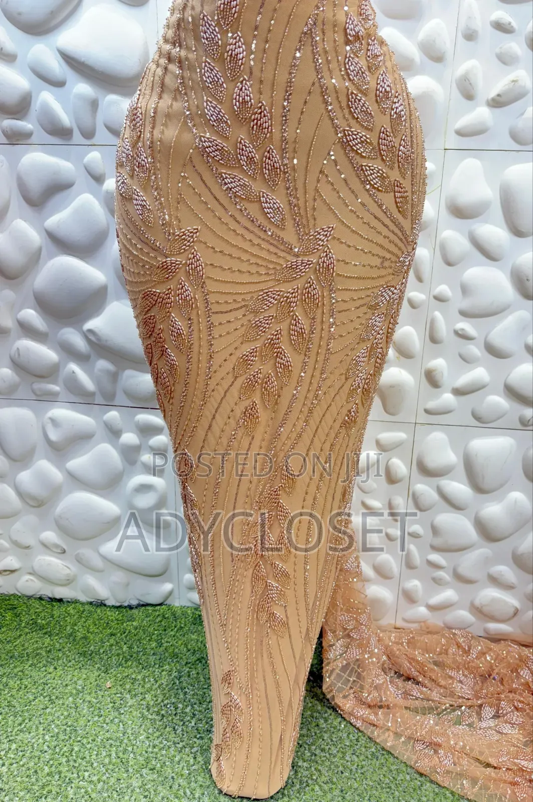 Full Hand Beaded Lace