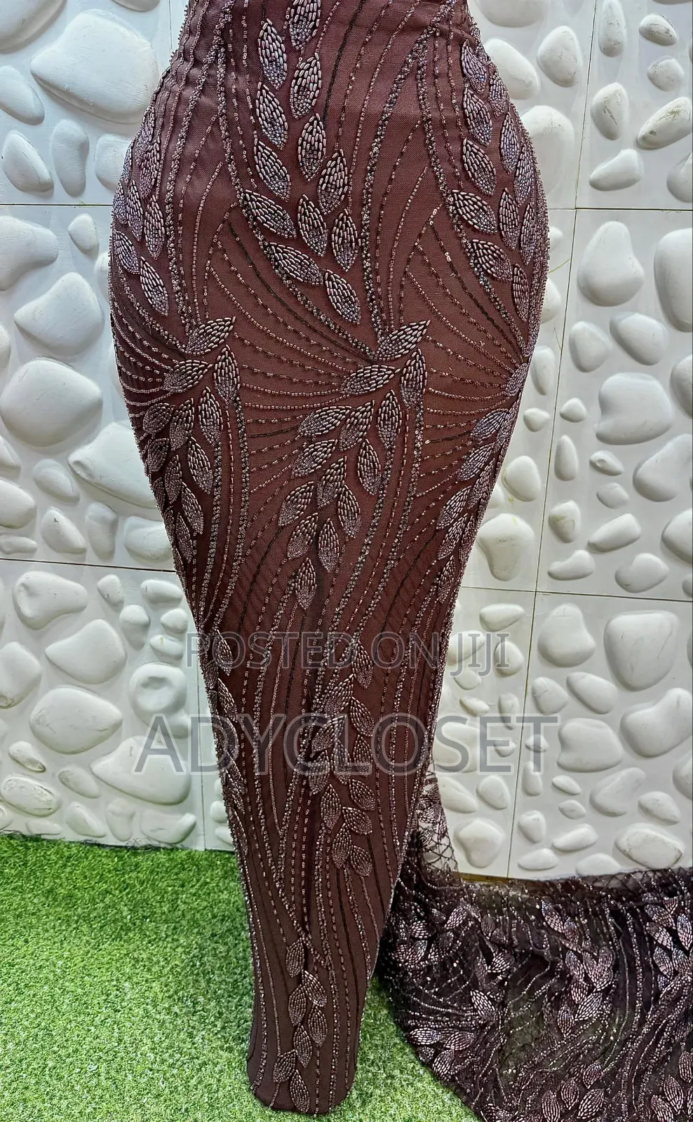 Full Hand Beaded Lace