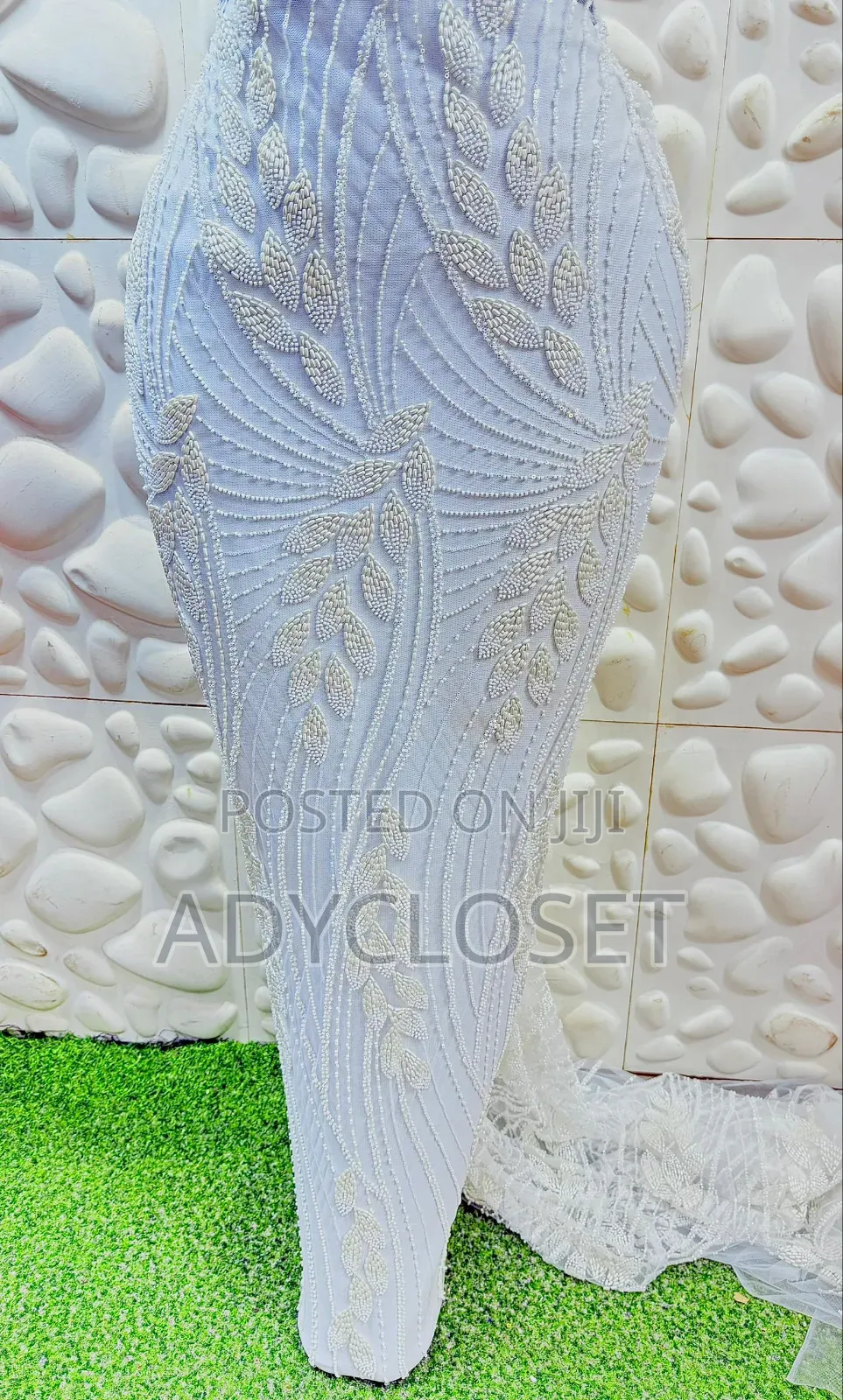Full Hand Beaded Lace