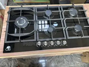 Gs Built-in 5 Burner Glass Gas
