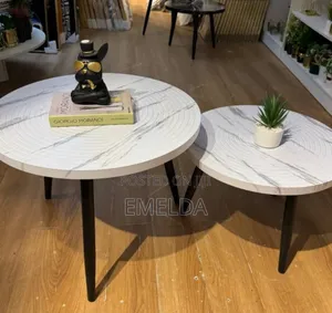 Fashionable White 2 in 1 Wooden Table Available