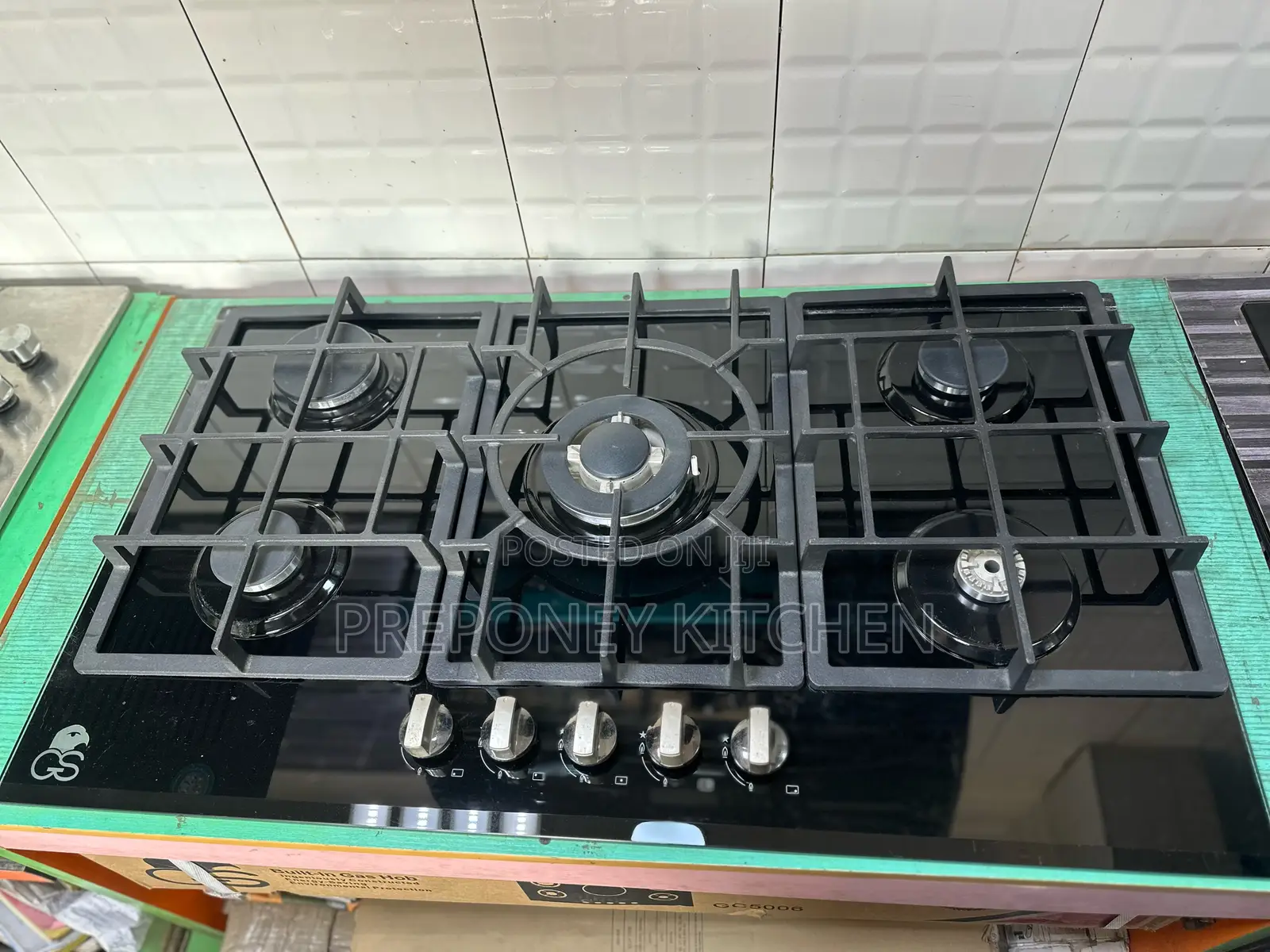 Gs Built in 5 Burner Gas Hub