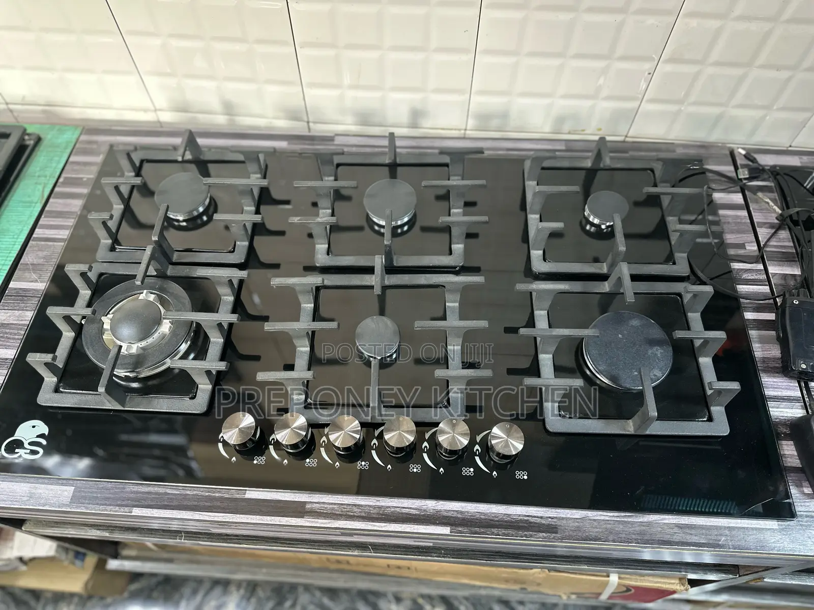Gs Built in 6 Burner Gas Hub