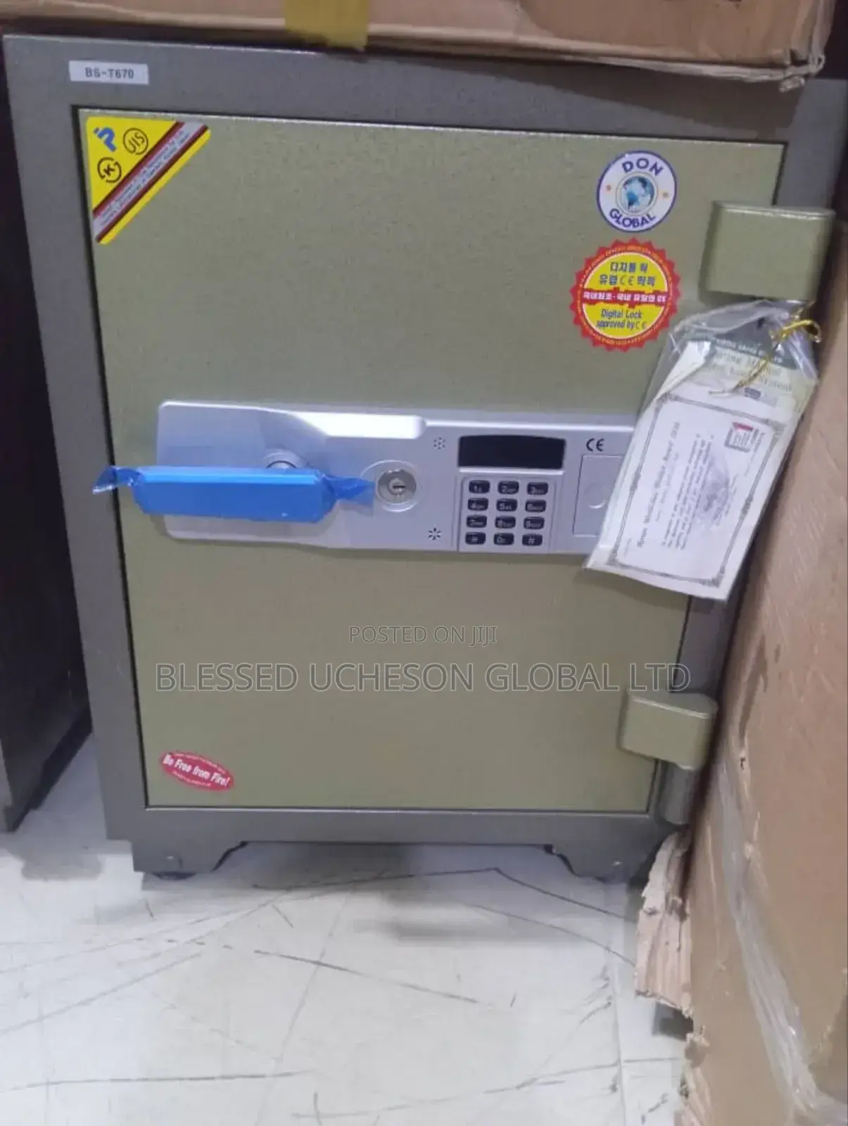 Bs-t670 Electronic/Digital Fireproof Safe (Medium Size)