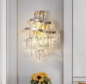 Modern Luxury Crystal Led Ceiling Chandelier