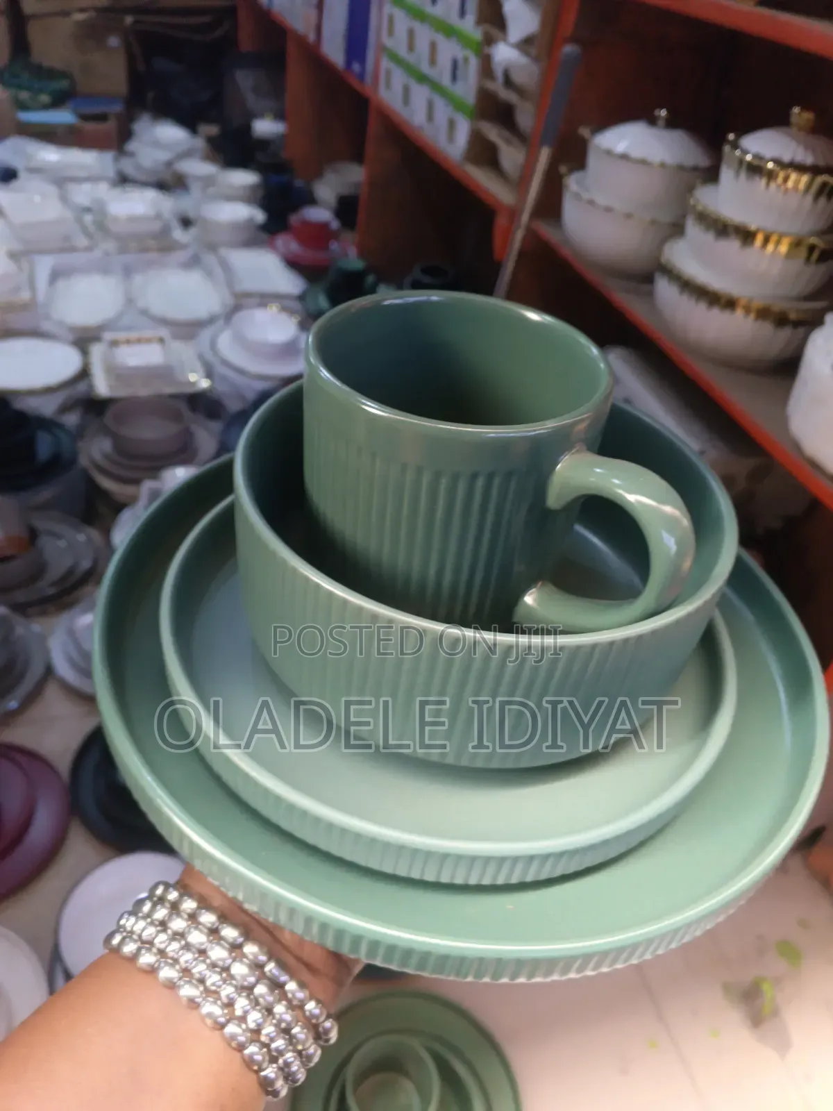 16pcs High Quality Colored Dinner Set