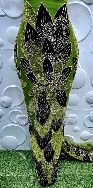 High Quality Luxury Velvet Beaded Lace