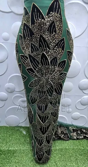 High Quality Luxury Velvet Beaded Lace