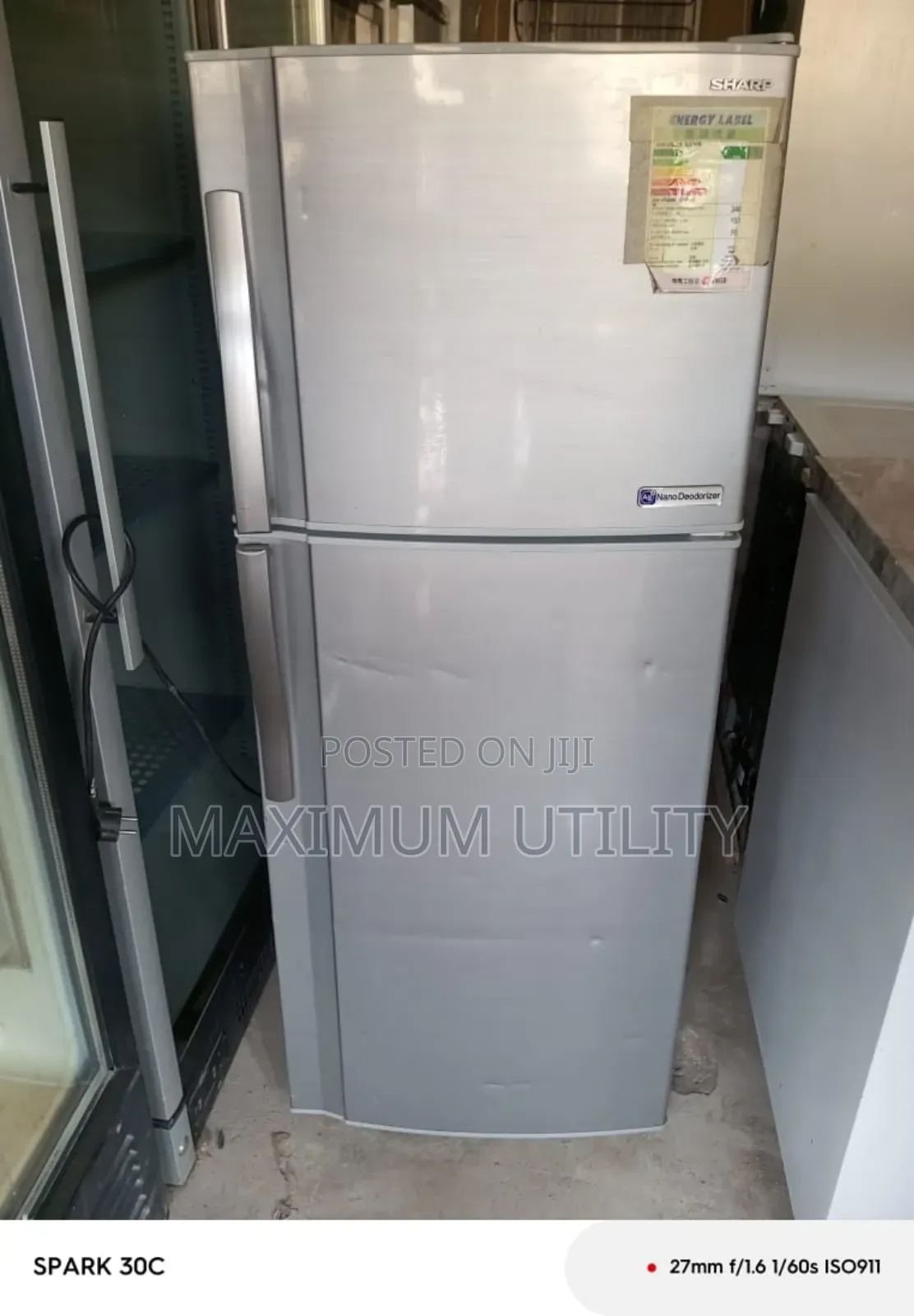 Sharp 230 Litres Clean Belgium Double Door Fridge