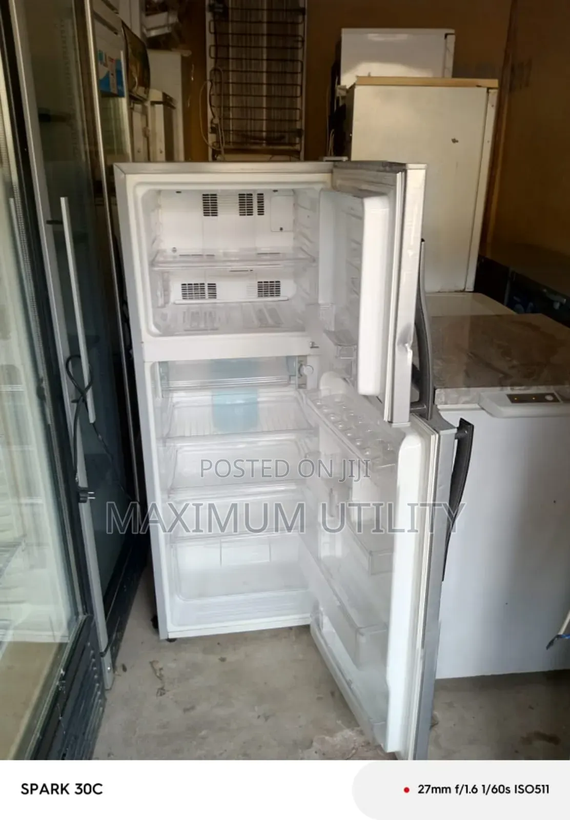 Sharp 230 Litres Clean Belgium Double Door Fridge