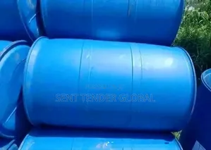 Blue Plastic Drum