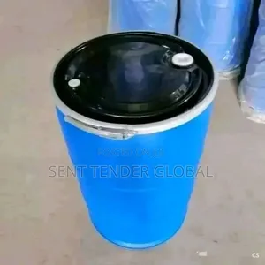Blue Plastic Drum