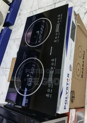 Original Polystar Built-in Luxury 2 Burners Digital Electric Cooker