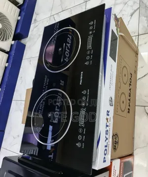 Original Polystar Built-in Luxury 2 Burners Digital Electric Cooker