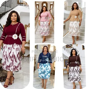 Beautiful Floral Cooperate Dress