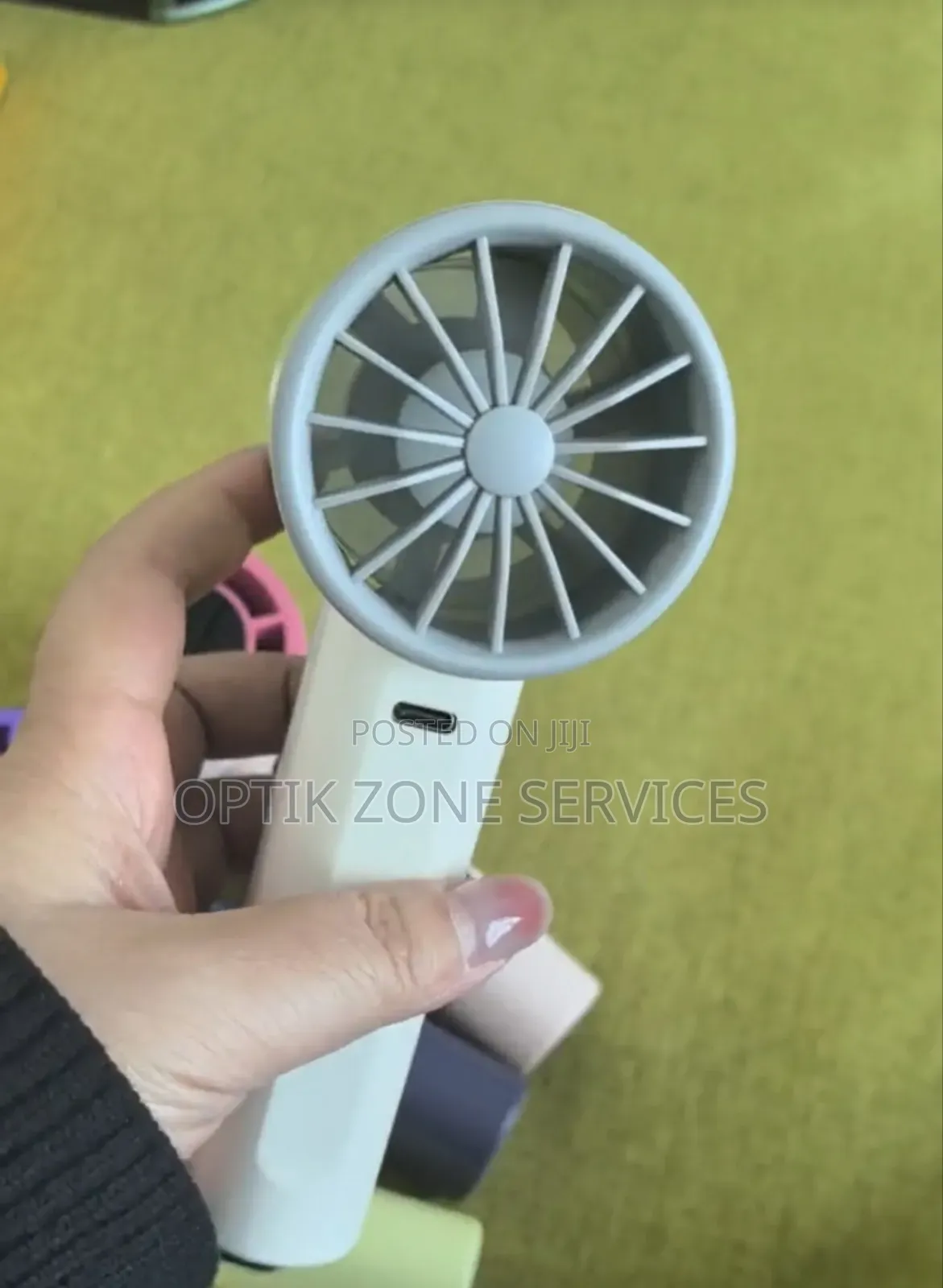 Infinite Variable Speed Handheld Fan Mini Hand Fan