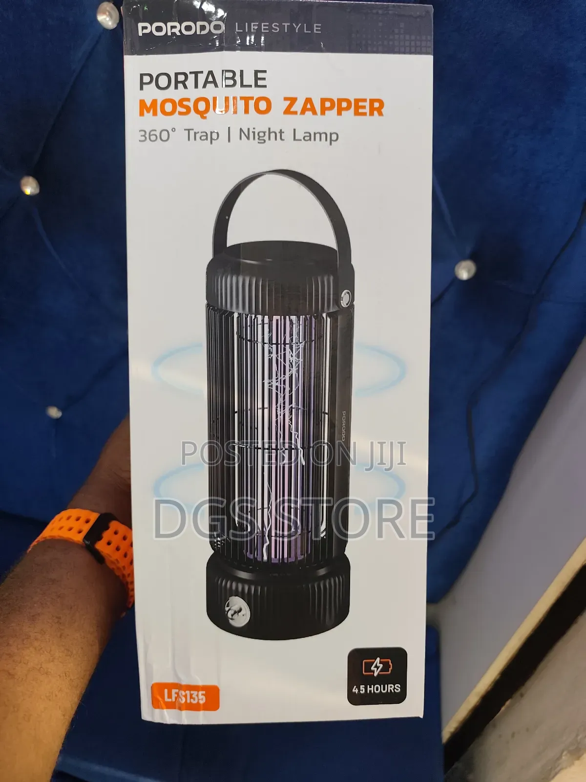 Porodo Lfs135 Portable Mosquito Zapper