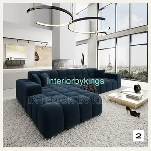 L-Shaped Sofa Can Be Made in Colors of Your Choice